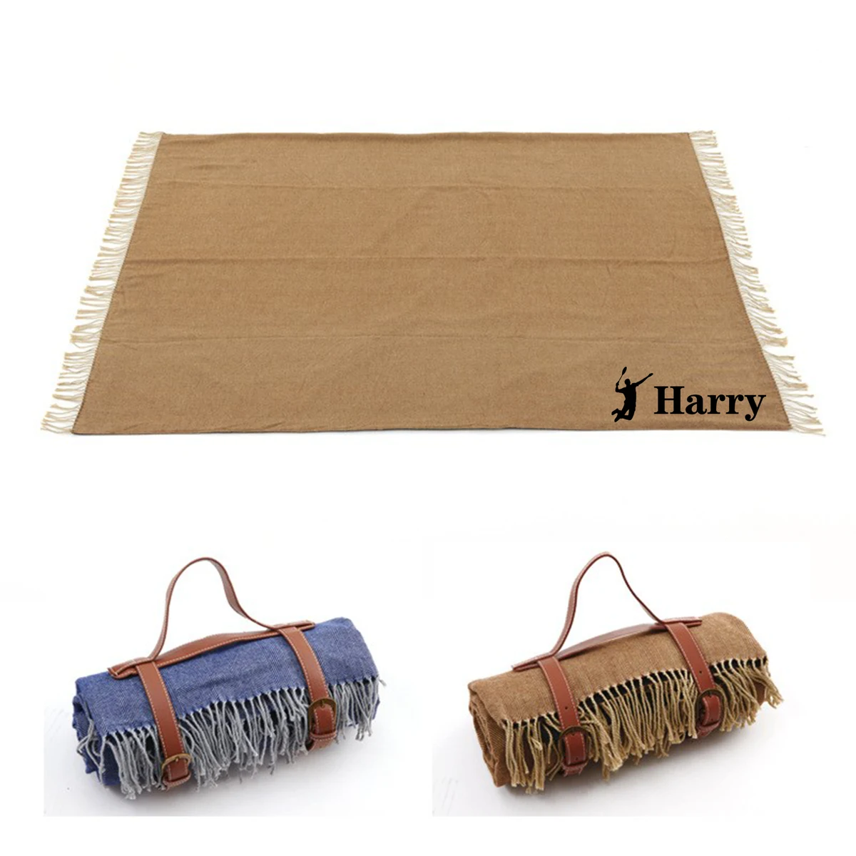 Tassels Outdoor Picnic Blanket 1