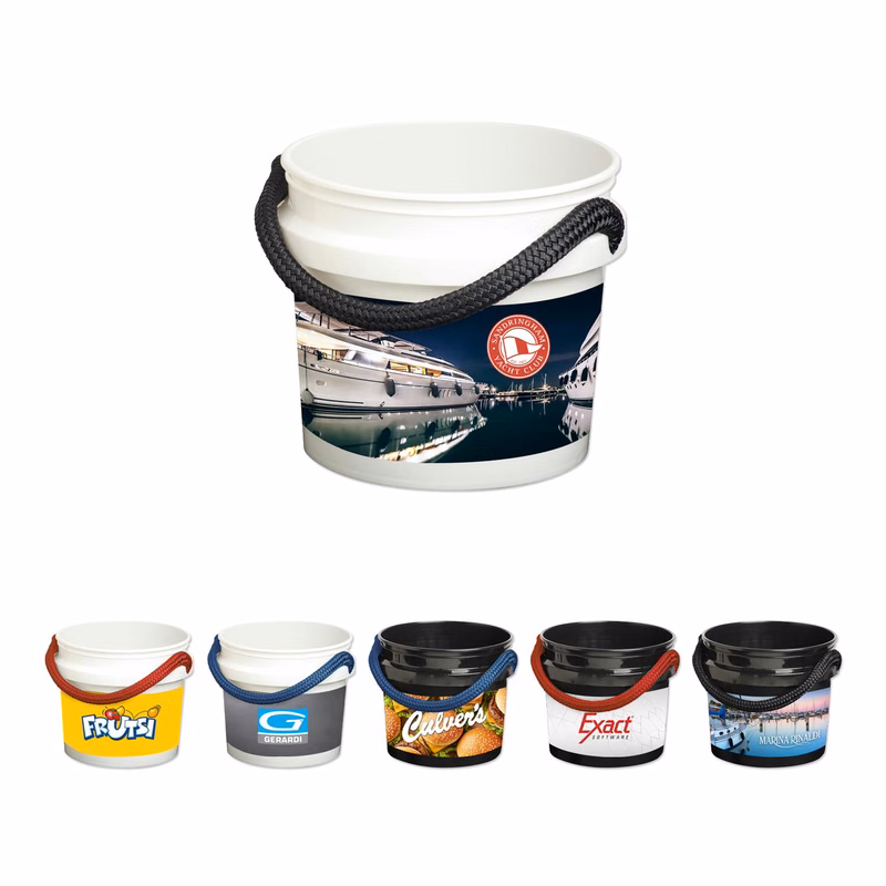 3.5 Gallon Custom Rope Handle Bucket