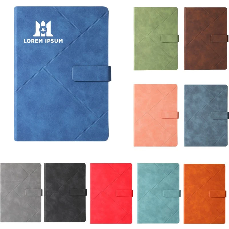 A5 PU Leather Notebook with Lay-Flat Binding 1