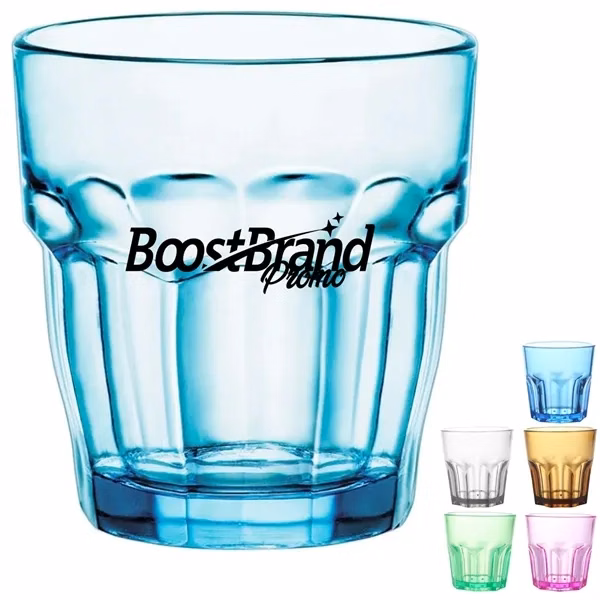 Custom 5 oz Stackable Plastic Beverage Tumbler — Durable Drinkware for All Settings