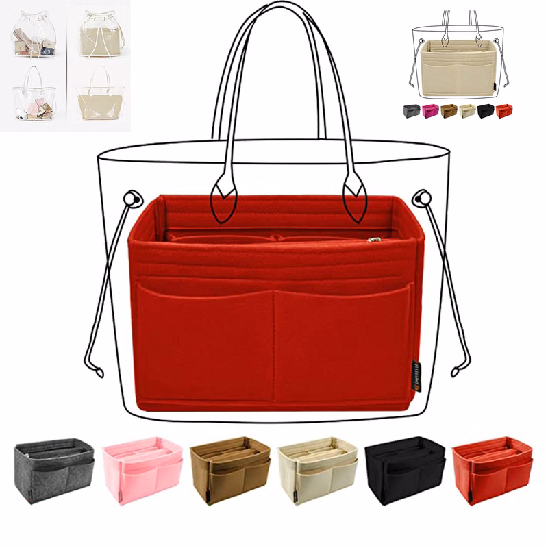 8.66 x 4.33 x 5.12 Inches Purse Organizer Insert Bag