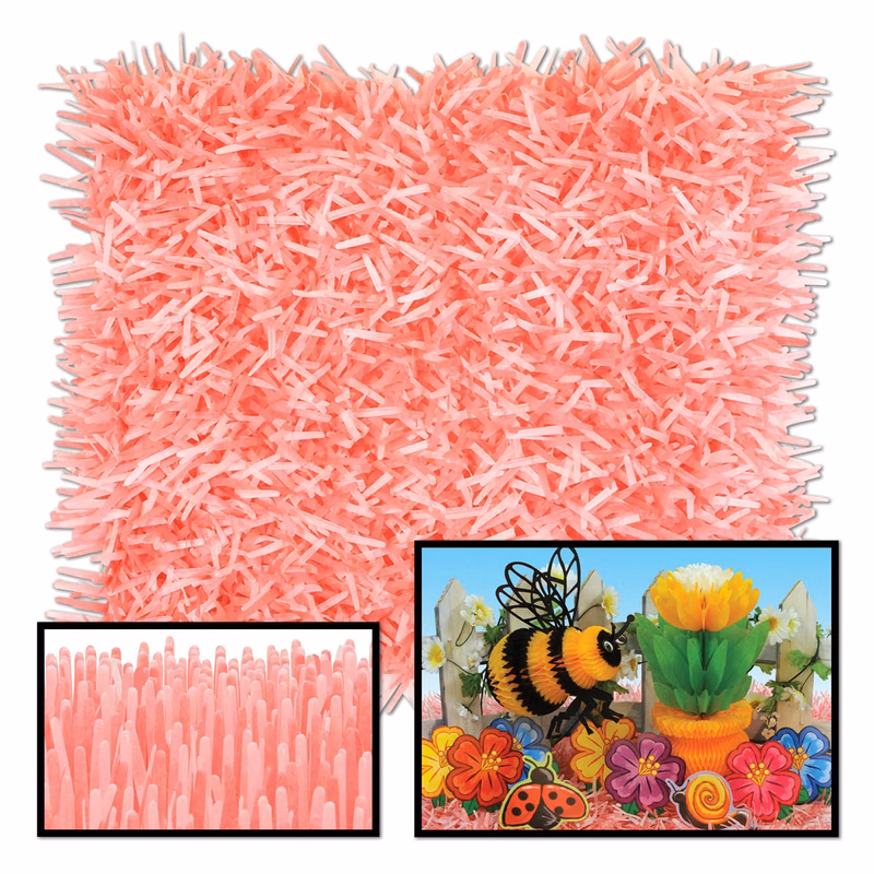 Dusty Rose & Pink Tissue Grass Mat