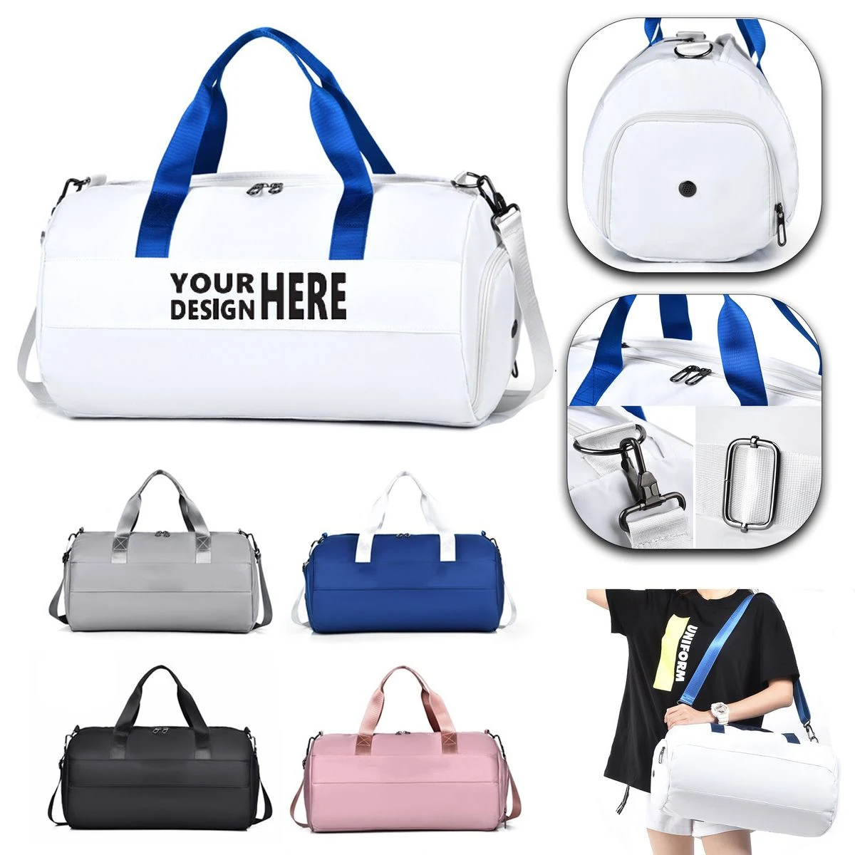 Multi-Pocket Large Capacity Gym Bag 1
