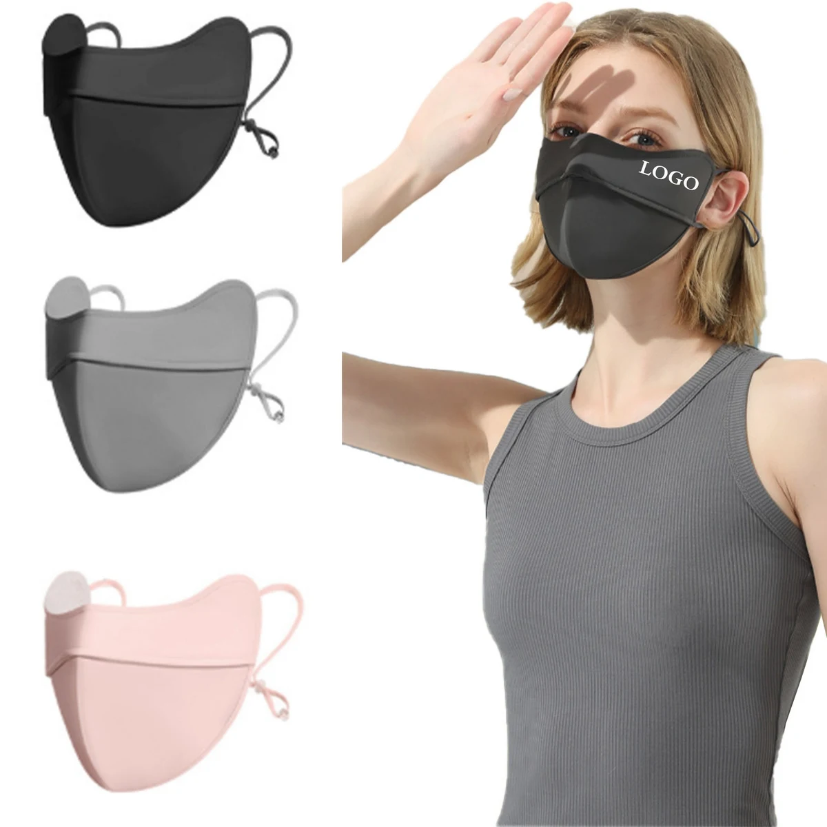 Heavy Duty Cotton Face Mask /Adjustable Ear Loop 1