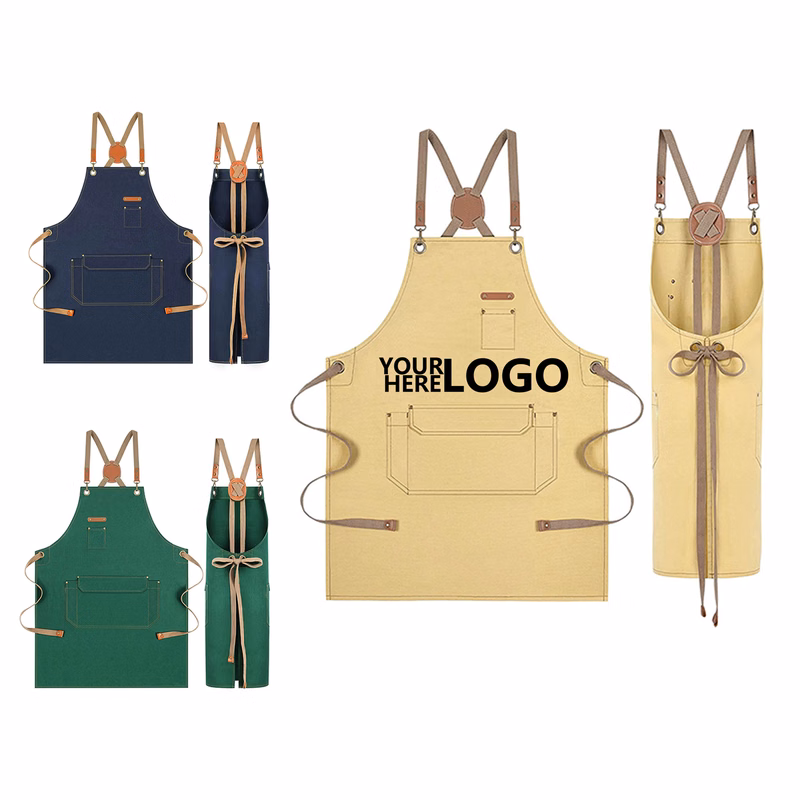 8oz Customizable Vintage Canvas Apron