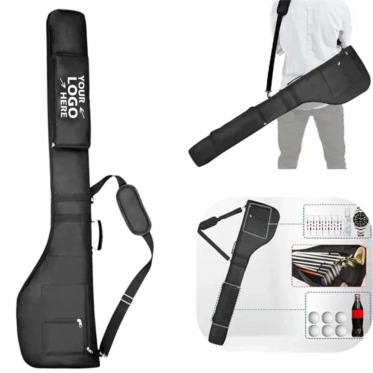 Portable Carry Golf Club Bag 1