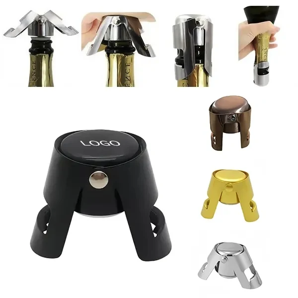 Stainless Steel Champagne Bottle Stopper 1