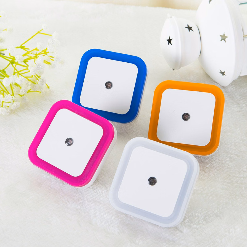 Plug-in LED Sensitive Night Light for Bedroom Hallway