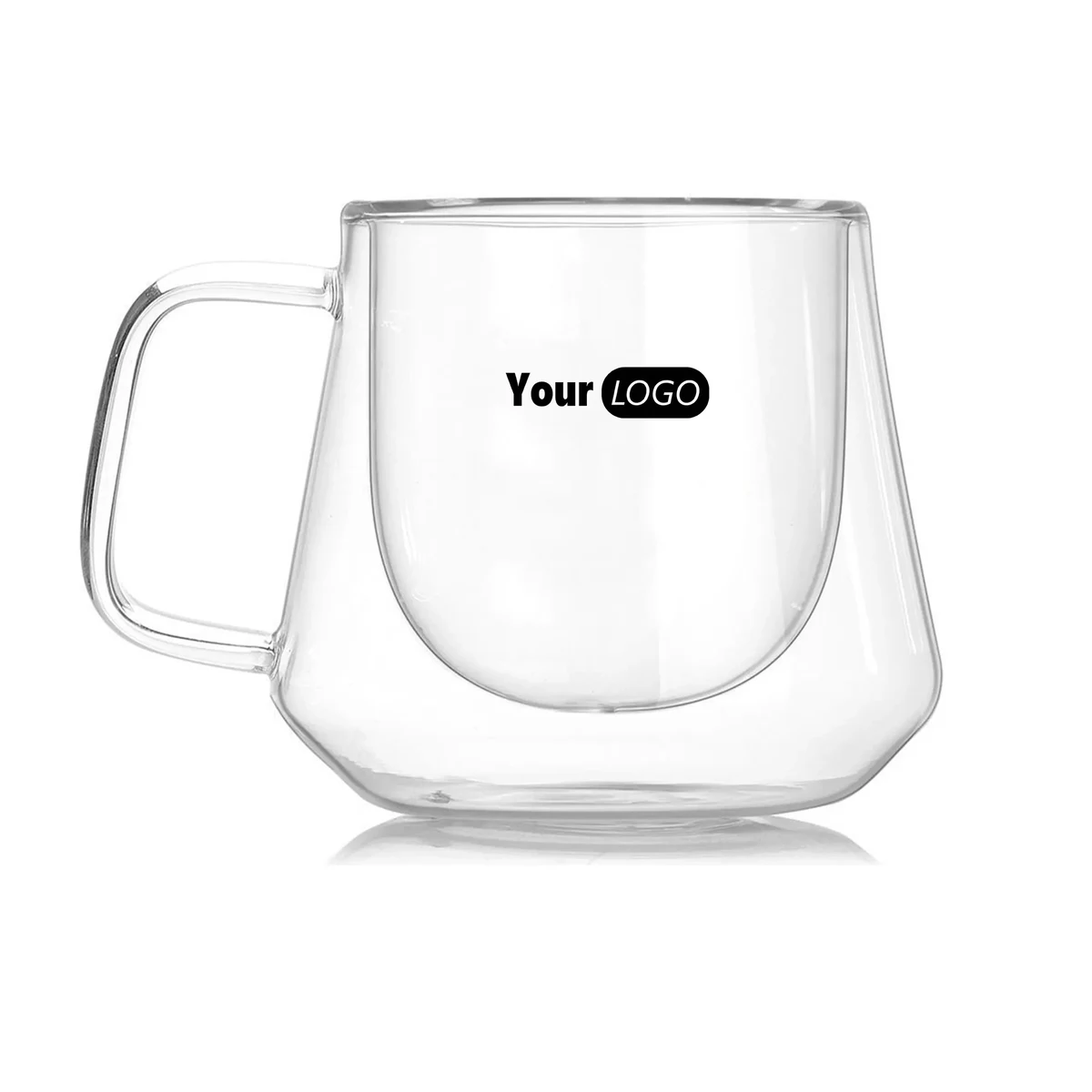 Double Wall Glass Thermo Cup Teacup 1