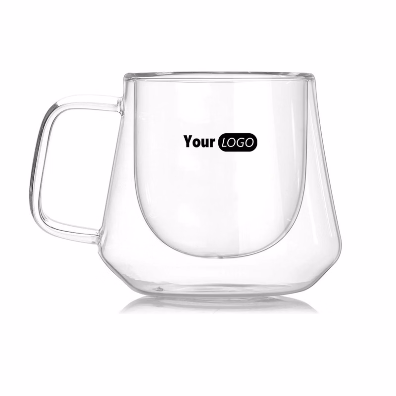 Double Wall Glass Thermo Cup Teacup