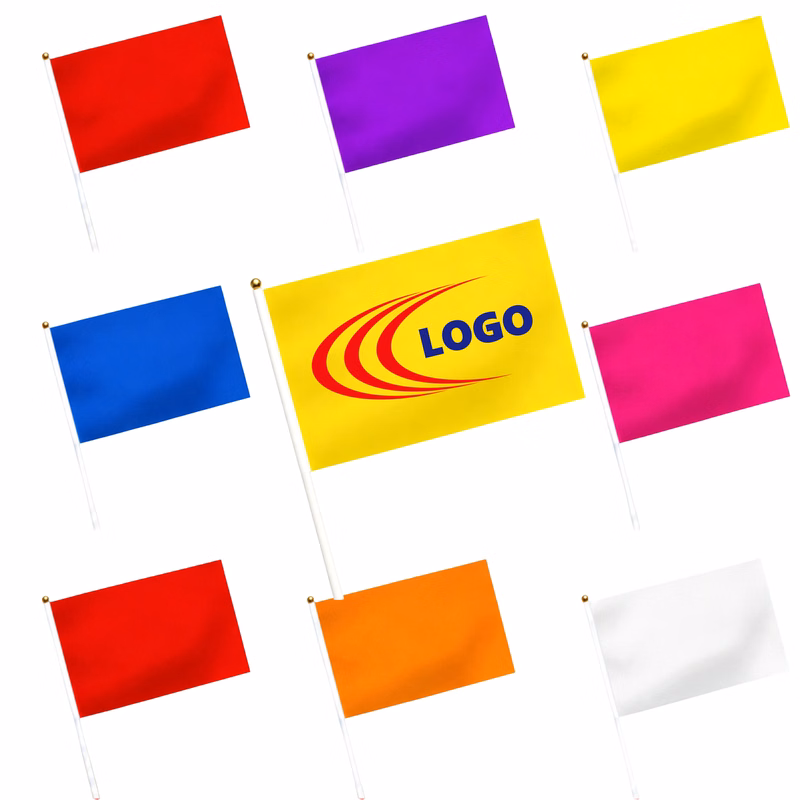 Portable Stick Hand Flags
