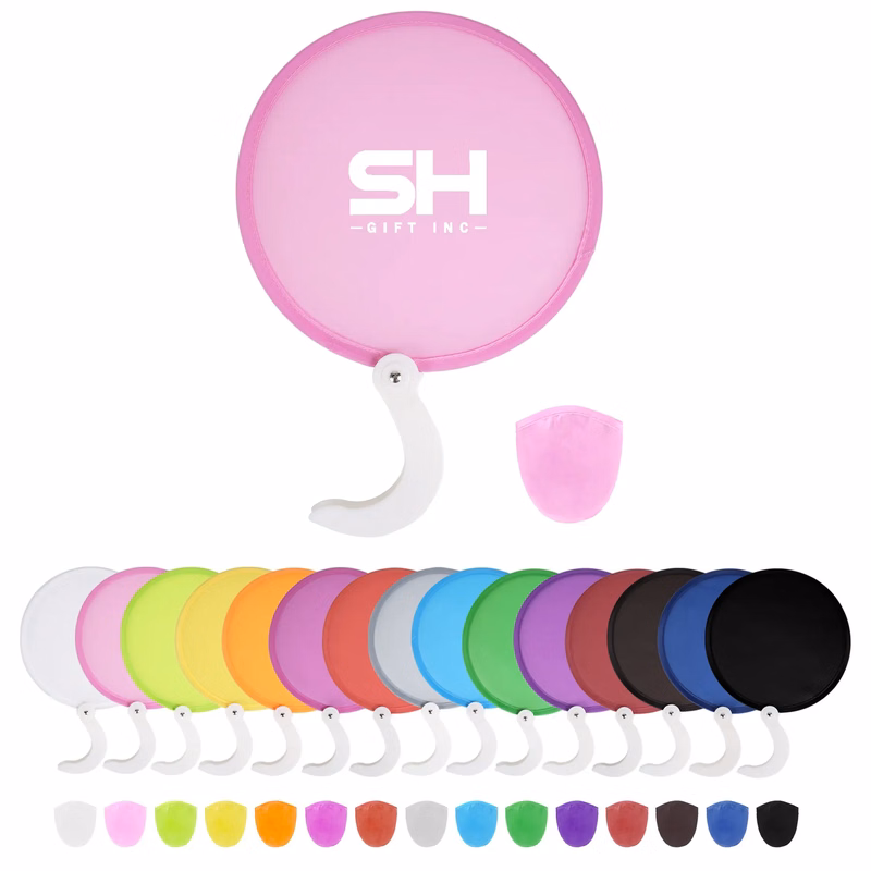 Foldable Flying Disc Fans with Bags