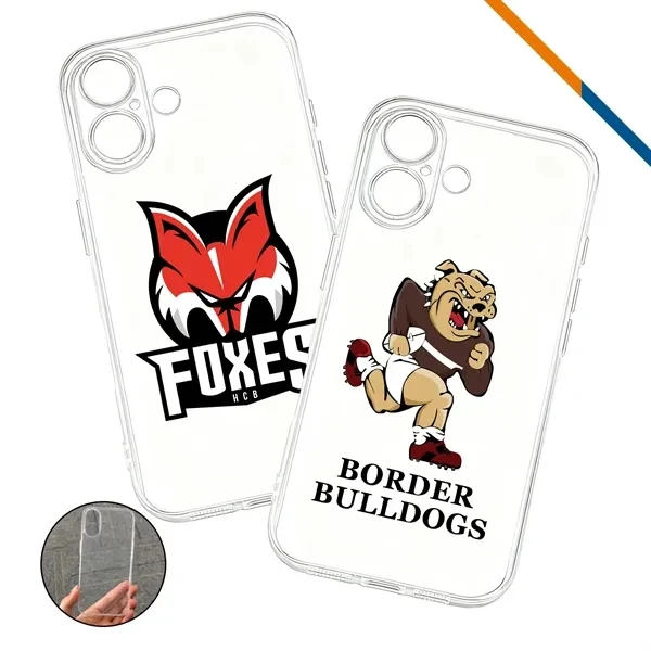 Custom Clear TPU Smartphone Case Full Color — Mobile Device Protection 1