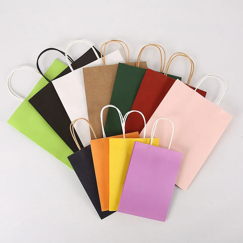 Colored Gift Paper Bag 1