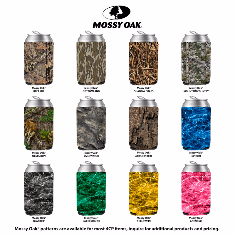 Full Color Mossy Oak® Camo Can Cooler