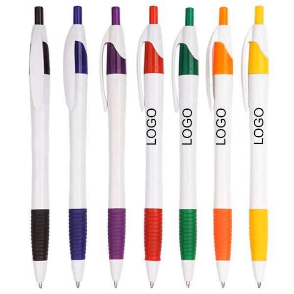Plastic Cougar Rubber Grip Ballpoint Pen