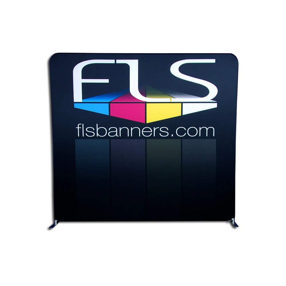 8' Pillowcase Straight Tension Frame Backdrop 1
