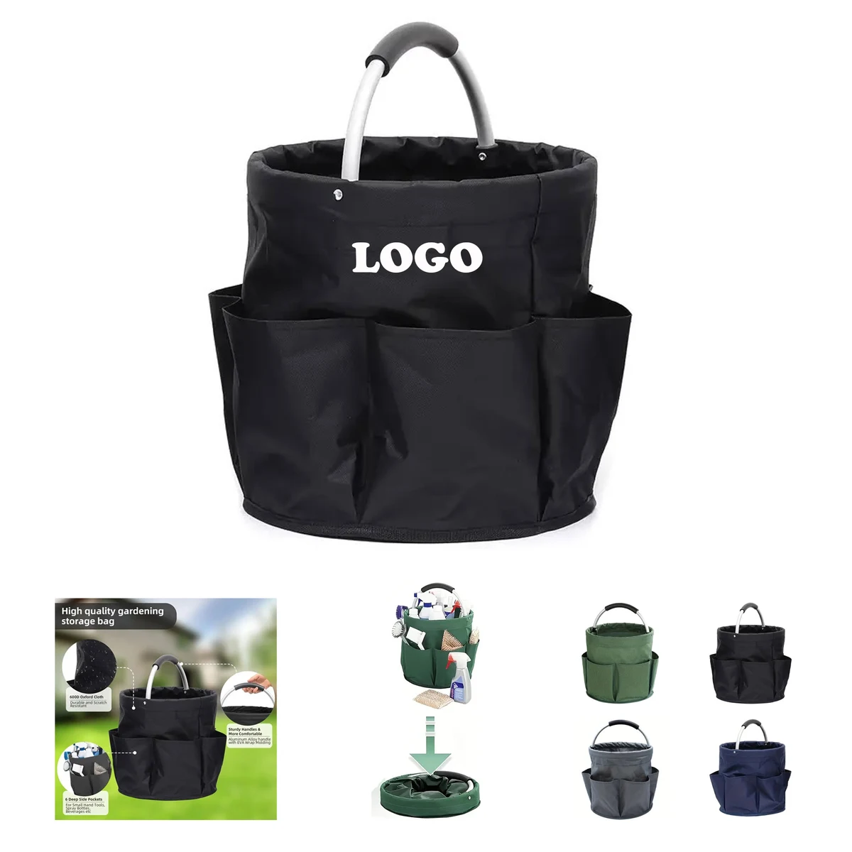 MOQ 50 pcs Portable Garden Basket 1