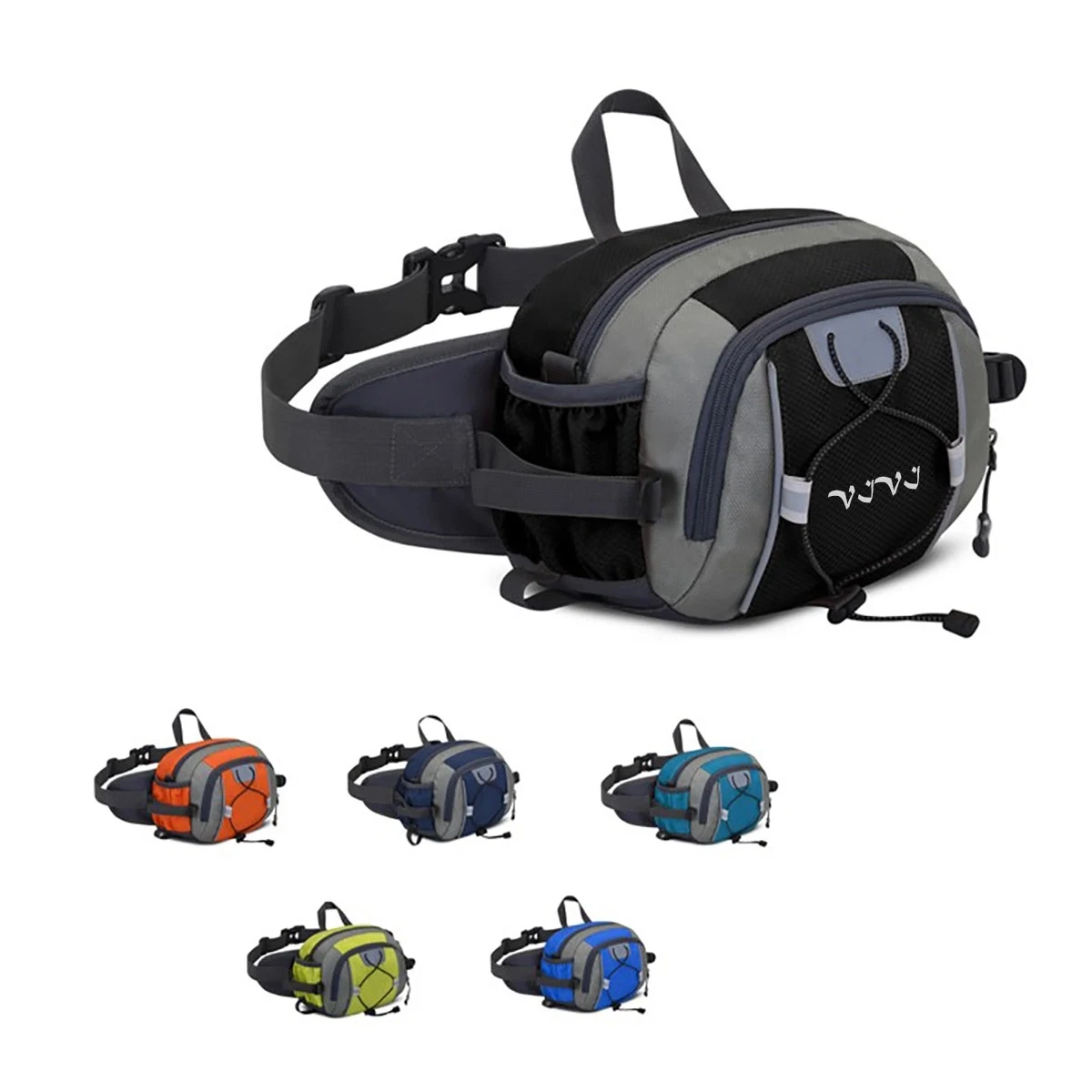 Hiking Fanny Pack With Bottle Holder 1