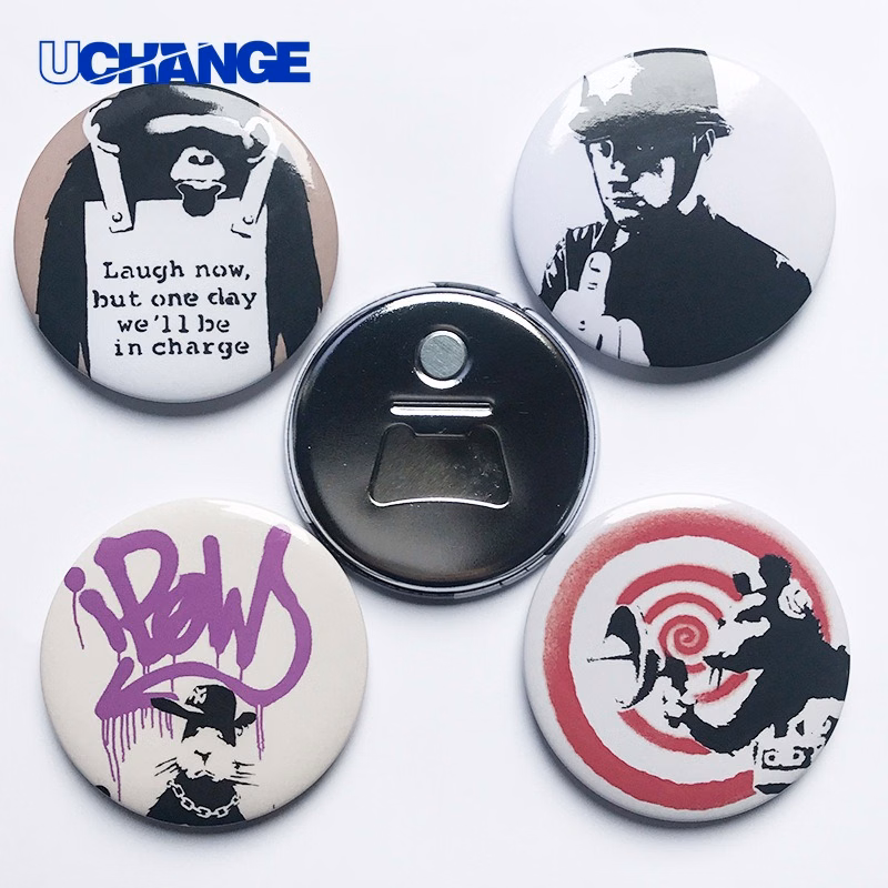 Cartoon Fridge Magnet Bottle Opener Tool