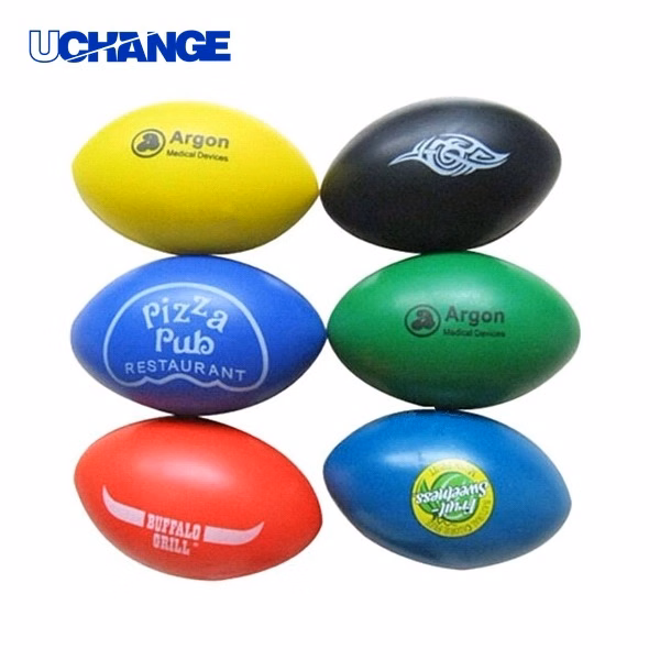 Custom Rugby Football Stress Reliever Sports Promo Toy