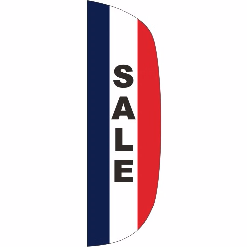"SALE" 3' x 10' Message Flutter Flag