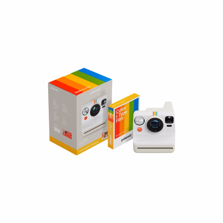 Polaroid Now Generation 3 Starter Set - Pebble White