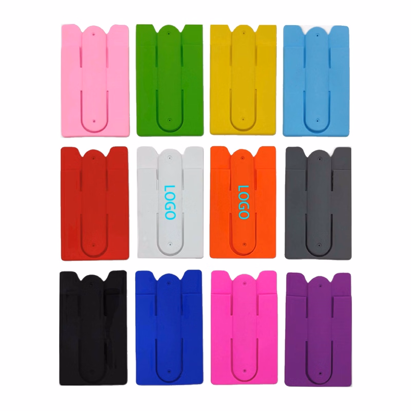 Mobile Phone Bracket Silicone Card Sleeve