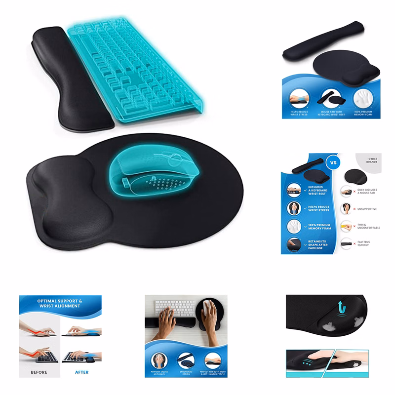 Mouse and keyboard support pad