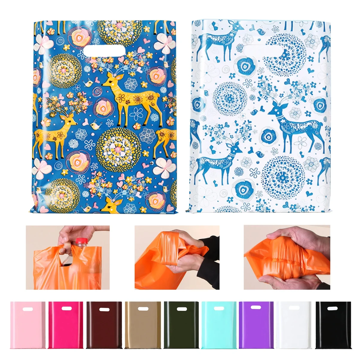 Plastic DieCut Handle Shopping Bag 1