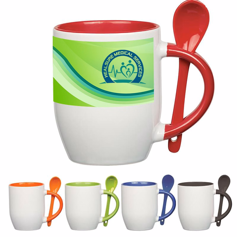 11 Oz. Customizable Spooner Mug