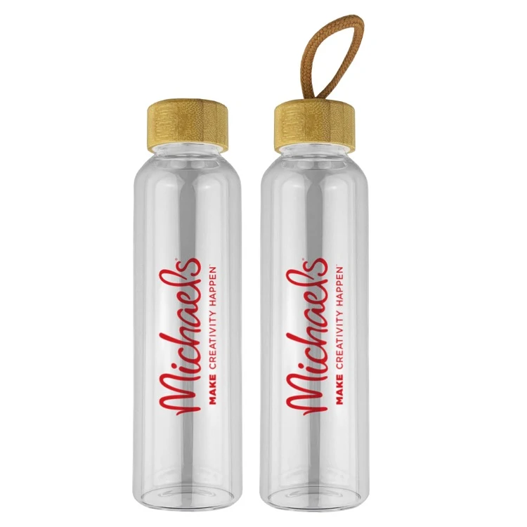 Honya Glass Drink Bottle 1