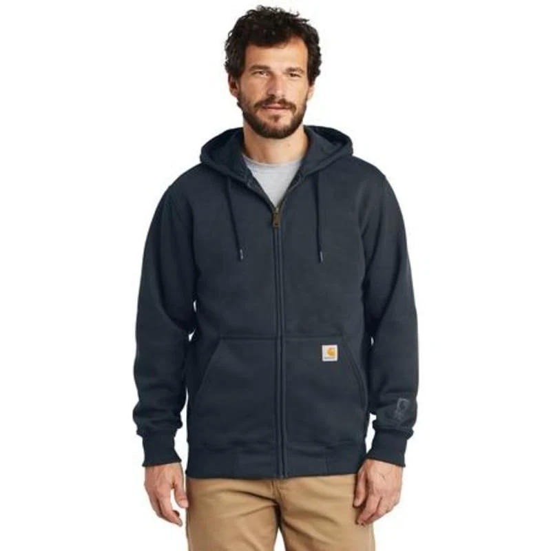 Carhartt Rain Defender Paxton Heavyweight Hooded Zip-Front Sweatshirt., custom hoodie or sweatshirt with logo imprint 1