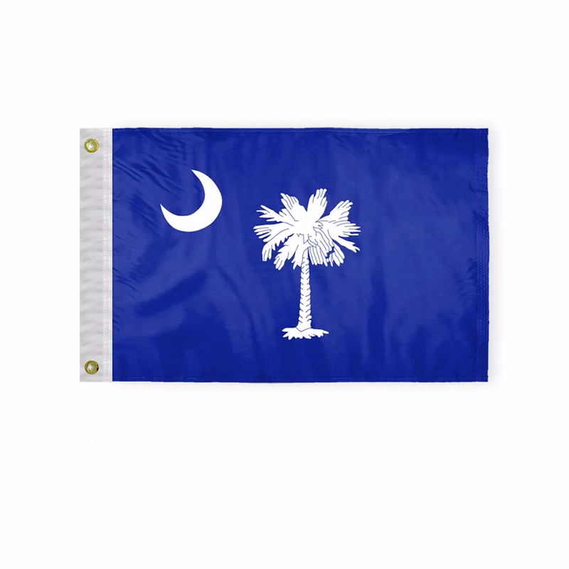 12"x18" to 8'x12' South Carolina Nylon Flags