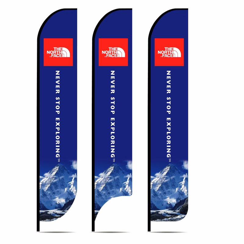 Large 17' Feather Flag