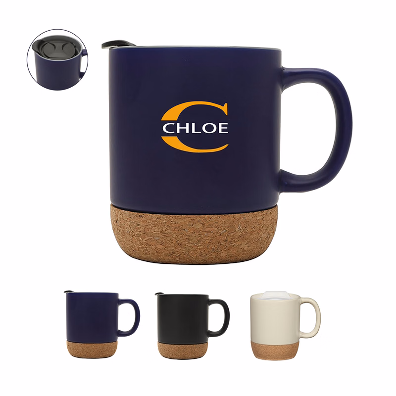Cork Base Ceramic Mug