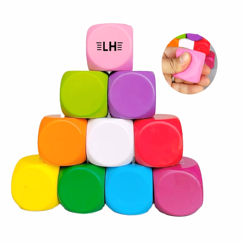 Round Cube Stress Reliever