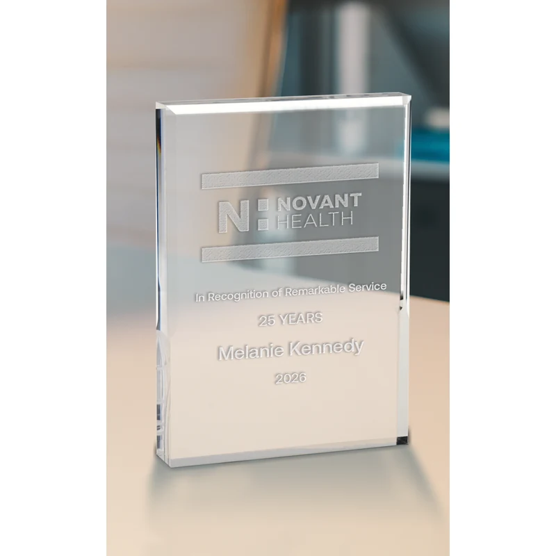 Calvert Clear Acrylic Award 1