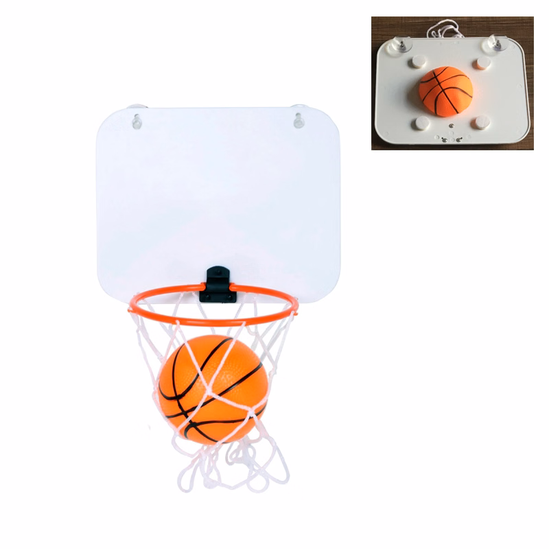 Toy Basketball and Hoop Set