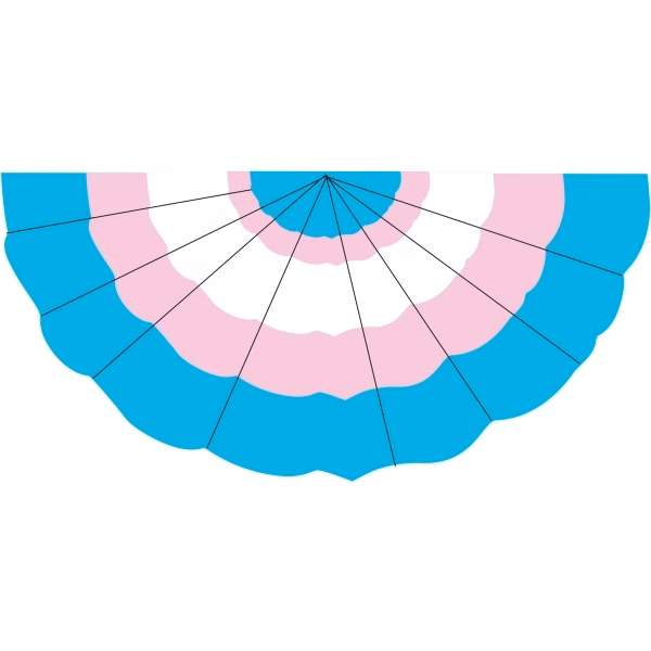 Transgender Pleated Full Fan