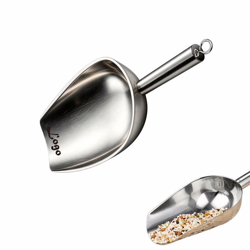 12 Oz 304 Food?Grade Stainless Steel Ice Scoop