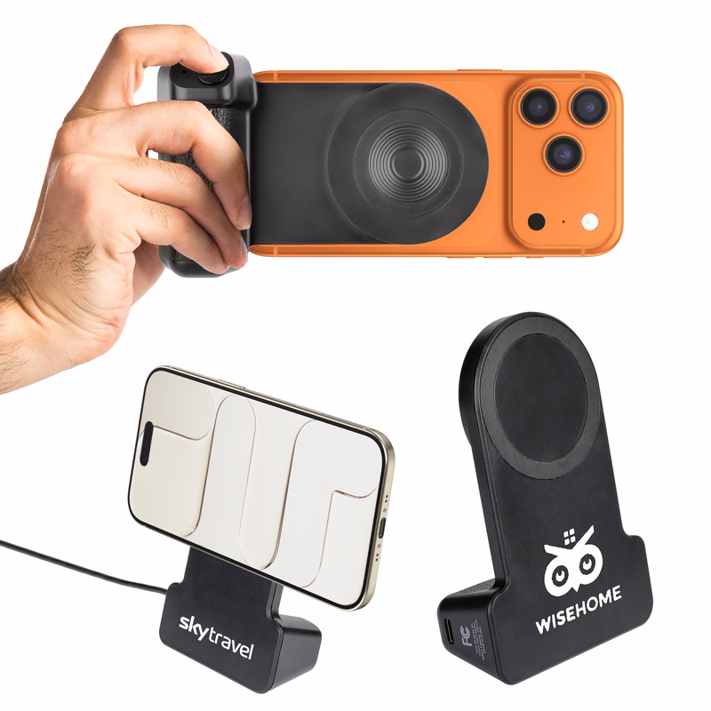 Camera-Action Wireless Charging Phone Stand