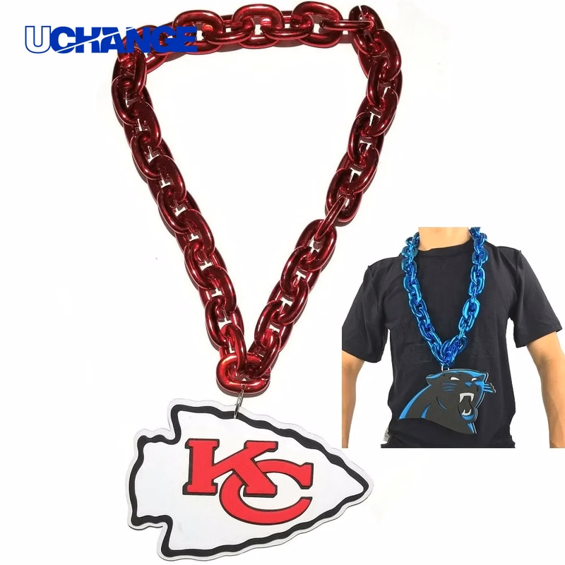 Custom 3D EVA Foam Sports Chain Necklace for Events