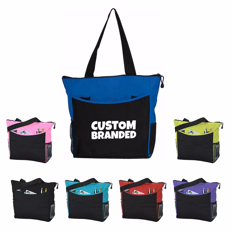 Transport It Two-Tone Tote Bags