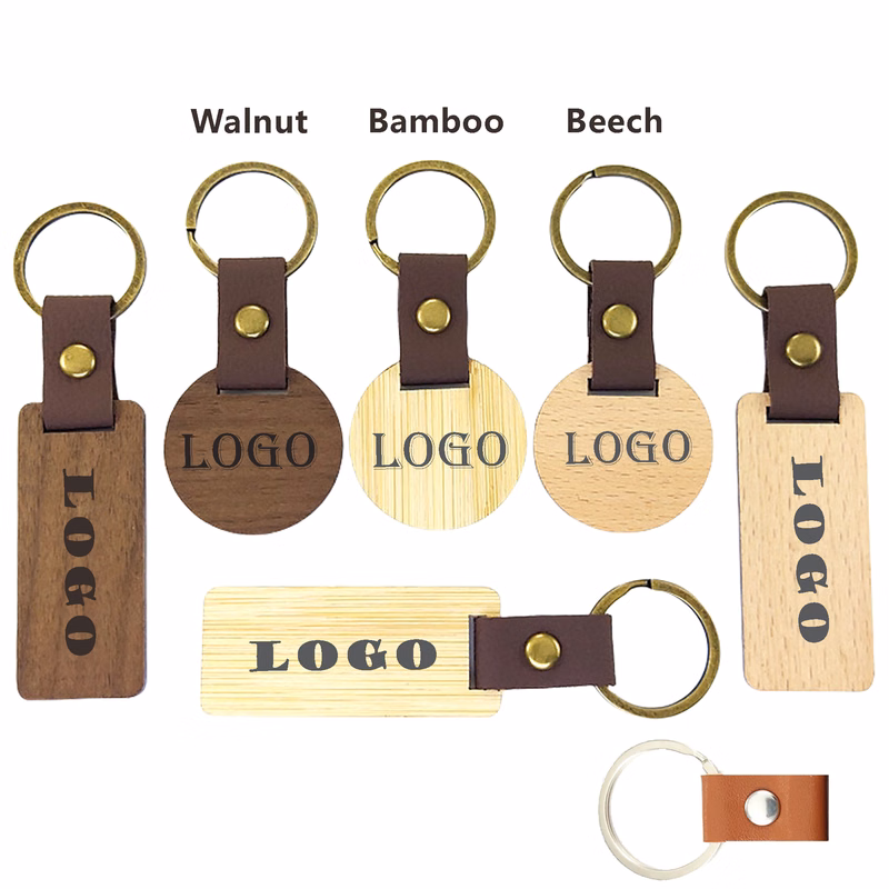 Eco Friendly Wood Keychain