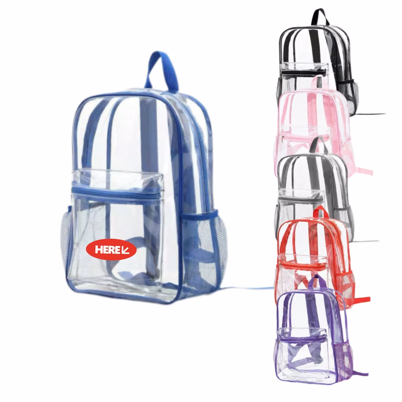 Transparent Pvc School Bag