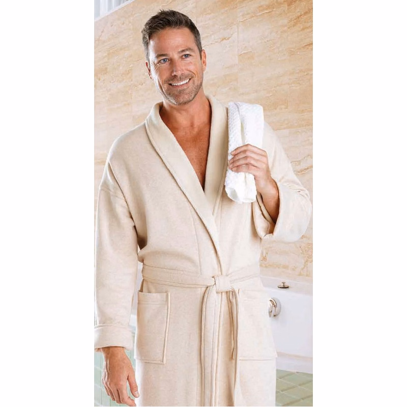 Shawl Collar Jersey Bathrobe
