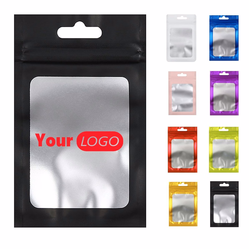 Resealable Window Packaging Pouch