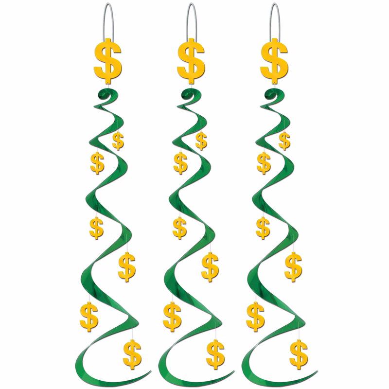 Dollar Signs Whirl
