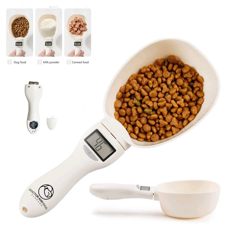 Pet Food Measuring Scoop For Dog Cat Feeding Bowl Kitchen Scale Cup 1